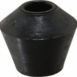 DE-STA-CO 0.79" Max Diam, 5/16-18 Thread, Polyurethane, Screw On, Flat Tip, Clamp Spindle Assembly Replacement Cap 225219