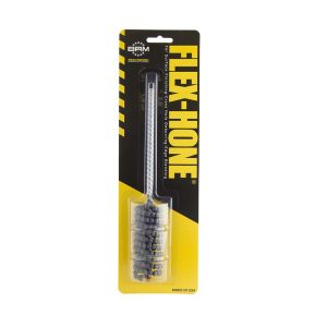 BRUSH RESEARCH MFG. Flexible Cylinder Hone: 1-1/8" Max Bore Dia, 180 Grit, Silicon Carbide BC11818