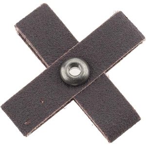 MERIT ABRASIVES 120 Grit, Fine Grade, Aluminum Oxide Cross Pad 08834182132