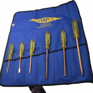 AMPCO Screwdriver Set: 6 Pc, Phillips & Slotted M-39