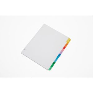 ABILITYONE Tabs, Indexes & Dividers; Tab Type: Months ; Color: Multi-Color ; Number Of Tabs: 12 ; UNSPSC Code: 44122018 7530013683490
