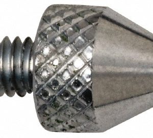 MITUTOYO Drop Indicator Ball Contact Points: M2.5x0.45 Thread, 1.80 mm Dia, 7.30 mm Point Length, Solid Carbide 101122