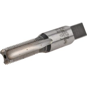 REIFF & NESTOR British Standard Pipe Tap: 1/8-28 G(BSP), Bottoming Chamfer, 4 Flute 47051