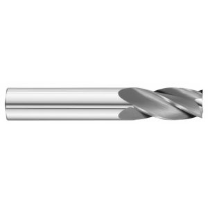 VALUE COLLECTION Square End Mill: 5/32" Dia, 9/16" LOC, 4 Flute, Solid Carbide 32010
