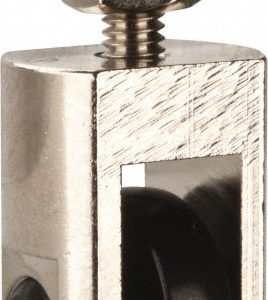 MITUTOYO Drop Indicator Roller Contact Points: M2.5x0.45 Thread, 0.4000" Dia, 0.6000" Point Length, Steel 901954