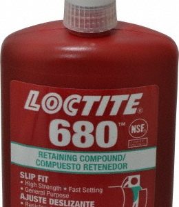 LOCTITE Retaining Compound: 250 mL Bottle, Green, Liquid 1835196