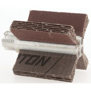 MERIT ABRASIVES 120 Grit, Coated, Aluminum Oxide Bore Polisher 08834154093