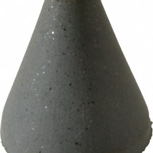 CRATEX 1" Max Diam x 1-1/4" Long, Taper, Rubberized Point 1349 C