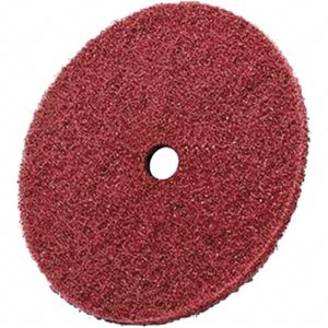 3M Deburring Disc: 6" Dia, 1/2" Hole, Medium Grade, Aluminum Oxide 7010300852