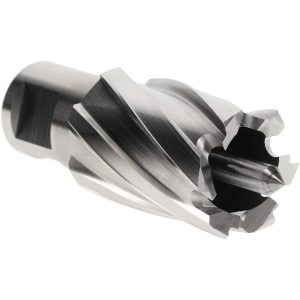 HOUGEN Annular Cutter: 1" Dia, 1" Depth of Cut, High Speed Steel 12132