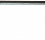 BONDHUS Hex Key: 5/64" Hex, Hex End, Long Arm 12104