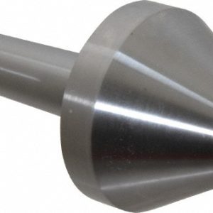 RITEN 2-3/4" Head Diam, Hardened Tool Steel Bull Nose Point Solid Dead Center 66503