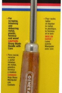 GENERAL Hand Deburring Tool Set: Steel 478