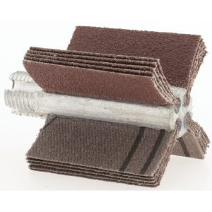 MERIT ABRASIVES 80 Grit, Coated, Aluminum Oxide Bore Polisher 08834154092