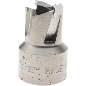 HOUGEN Annular Cutter: 13/32" Dia, 1/4" Depth of Cut, High Speed Steel 11110