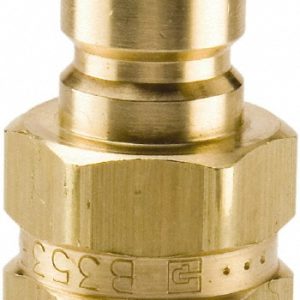 PARKER Hydraulic Hose Female Pipe Rigid Fitting: Hose Size 3/8", 3/8" Thread, 200 psi BPN353F