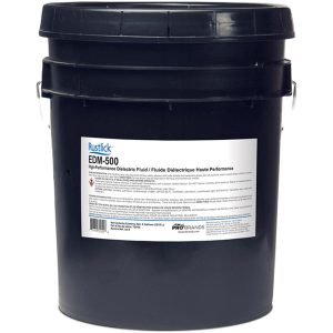 RUSTLICK Dielectric & EDM Fluid: Rustlick EDM-500EDM-500, Oil-Based, 5 gal Pail 72055