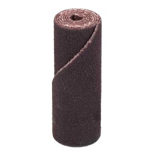 SUPERIOR ABRASIVES Straight Cartridge Roll: 1/2" Dia, 120 Grit, Aluminum Oxide A013686