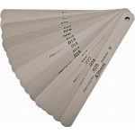PRECISION BRAND 20 Piece, 0.001 to 0.025" Thick, Parallel Feeler Gage Set 19740