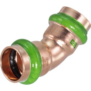 MERIT BRASS Copper Pipe Fittings; Fitting Type: 45 Deg Elbow ; Fitting Size: 3/4 ; Style: Press Fitting ; Connection Type: Push-to-Connect ; Material: Copper ; End Connection: Press MB11480