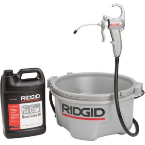 RIDGID Lever Hand Drum Pump: Oil Lubrication, Aluminum 10883