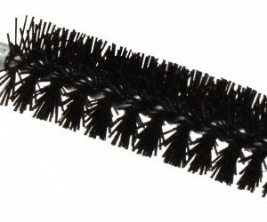 SCHAEFER BRUSH Single Stem/Spiral Condenser Tube Brush: 1" Dia, 6-1/4" OAL, Nylon Bristles 43733