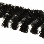 SCHAEFER BRUSH Single Stem/Spiral Tube Brush: 1-1/4" Dia, 7-1/4" OAL, Nylon Bristles 43736