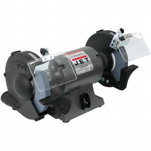 JET Bench Grinder: 10" Wheel Dia, 1" Arbor Hole Dia 577103