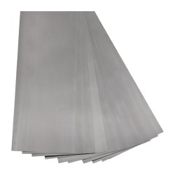 PRECISION BRAND Shim Stock: 0.002'' Thick, 18'' Long, 6" Wide, 1008/1010 Low Carbon Steel 16820