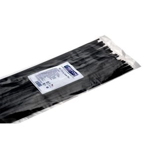 TRITON PRODUCTS 36" Long Heavy Duty Black Nylon Ties, 175 lb Tensile Strength, 50/pk ZT-36BK