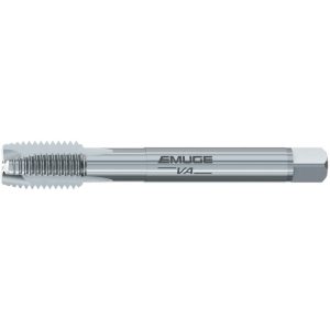 EMUGE Spiral Point Tap: M24x3 Metric, 3 Flutes, Plug Chamfer, 6H Class of Fit, High-Speed Steel-E, NT Coated C0203000.0124
