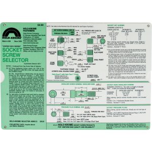 HOLO-KROME Socket Screw Selector: 99013
