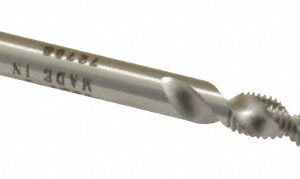 HELI-COIL Spiral Point STI Tap: M3 x 0.5 Metric Coarse, 2 Flutes, Bottoming, High Speed Steel, Bright/Uncoated 4681-3