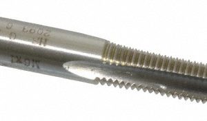 HELI-COIL Hand STI Tap: M6 x 1 Metric Course, D3, 3 Flutes, Bottoming Chamfer 2093-6