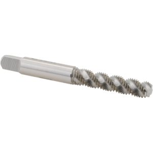 HELI-COIL M6x1.00 Metric Coarse/EGM, 3 Flute, Bottoming Chamfer, Bright Finish, High Speed Steel Spiral Flute STI Tap 4681-6