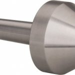 RITEN 2-1/8" Head Diam, Hardened Tool Steel Bull Nose Point Solid Dead Center 66502
