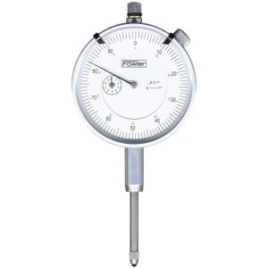 FOWLER Dial Drop Indicator: 1.0000" Max Measurement, 0-100 Dial Reading 52-520-110-0