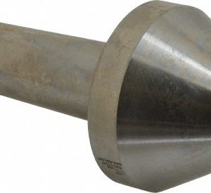 RITEN 2-3/4" Head Diam, Hardened Tool Steel Pipe Nose Point Solid Dead Center 66104