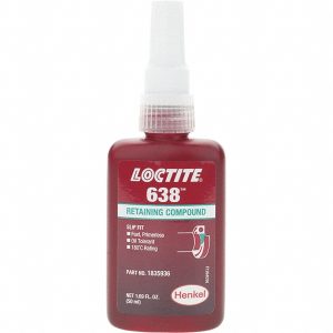 LOCTITE Retaining Compound: 50 mL Bottle, Green 1835936
