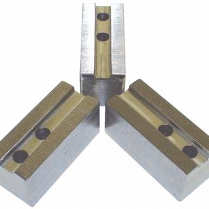 H & R MANUFACTURING Soft Lathe Chuck Jaw: Serrated 155-5.0
