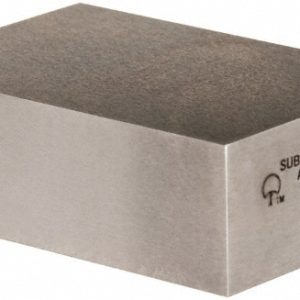 SUBURBAN TOOL Setup Block: 0.0002 Squareness, Hardened Steel, 1-2-3 Block PB123
