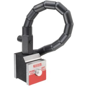 SPI Magnetic Indicator Bases; Magnetic Pull: 300 N ; Base Length (mm): 50.00 ; Base Length (Decimal Inch): 1.9685 ; Base Width (Inch): 1-4/7 ; Base Width (mm): 40.00 ; Base Height (mm): 50.00 20-208-5