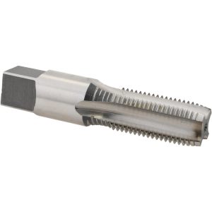 REIFF & NESTOR British Standard Pipe Tap: 1/4-19 G(BSP), Plug Chamfer, 4 Flute 47052