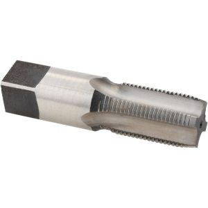REIFF & NESTOR British Standard Pipe Tap: 3/8-19 G(BSP), Plug Chamfer, 4 Flute 47054
