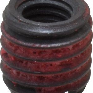 E-Z LOK Thread Locking Insert: M8 x 1.25 Internal Thread, 1/2-13 External Thread, Metric Coarse & Metric Fine, 31/64" OAL, Standard Wall 650-8