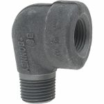 ANVIL Black 90 &deg; Street Elbow: 1/2", Threaded 0361109457