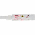 LOCTITE Threadlocker: Yellow, Liquid, 50 mL, Tube 2068749