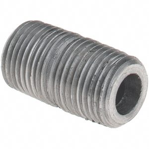 VALUE COLLECTION Black Pipe Nipple: 1/8" Dia x 3/4" Long, Schedule 80 1/819.05BLKCLOSE80